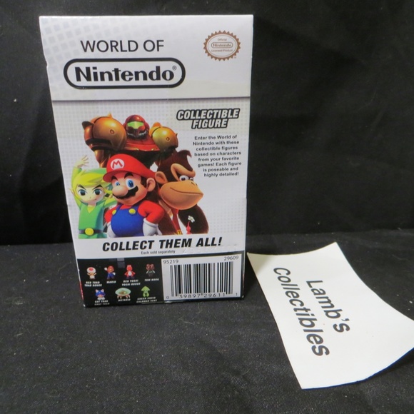 Red Toad World of Nintendo white box 2.5" figure Jakks Pacific action figure toy - Picture 10 of 16